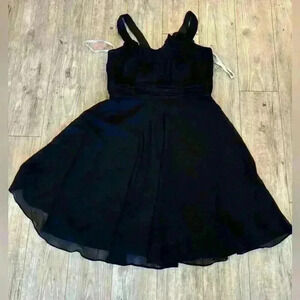 David’s Bridal black dress size 14